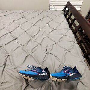 Brooks Blue and Navy Athletic Shoes
